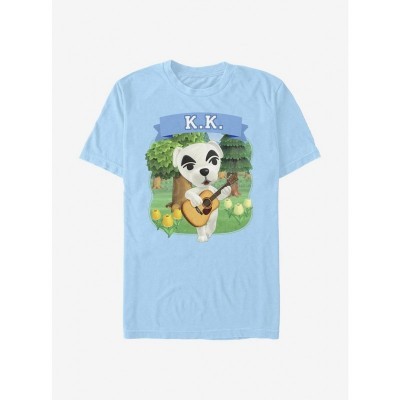 Animal Crossing Characters K.K. Slider Unisex T-Shirt - Blue