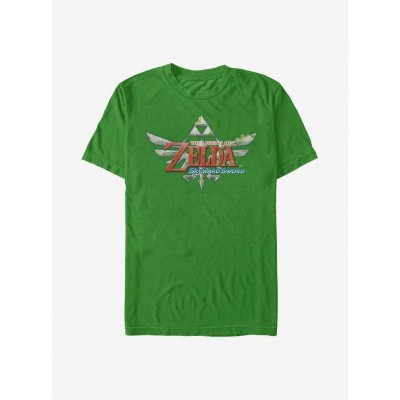 Nintendo Zelda Skyward T-Shirt - Green Men's Size