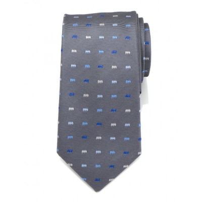 DC Comics Men's Gray Batman Icon Silk Tie