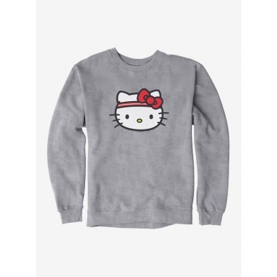 Hello Kitty Sporty Icon Unisex Sweatshirt - Grey