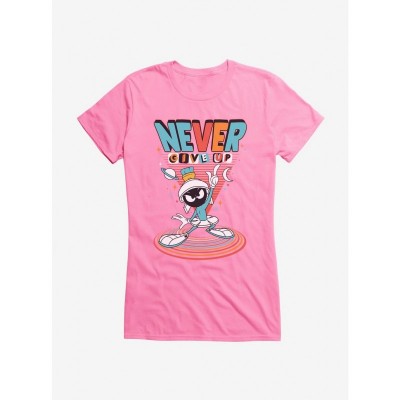 Looney Tunes Girls Never Give Up Junior T-Shirt