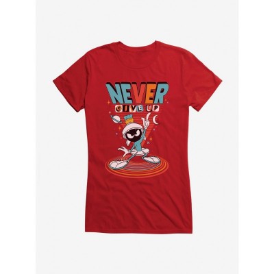 Looney Tunes Girls Never Give Up Junior T-Shirt
