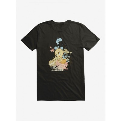 Looney Tunes Tweety Bird Daydreaming Men's Cotton T-Shirt