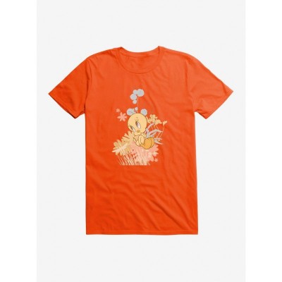 Looney Tunes Tweety Bird Daydreaming Men's Cotton T-Shirt
