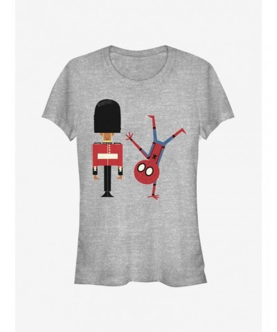 Marvel Spider-Man Make Him Laugh Girls T-Shirt $9.16 T-Shirts
