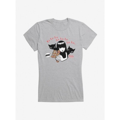Emily The Strange Angry Angel Junior Girls Cotton T-Shirt