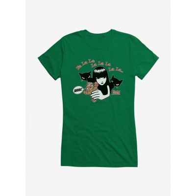 Emily The Strange Angry Angel Junior Girls Cotton T-Shirt