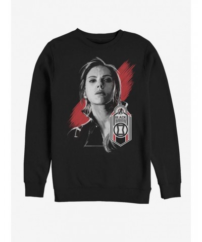 Marvel Avengers: Endgame Black Widow Tag Sweatshirt $13.58 Sweatshirts