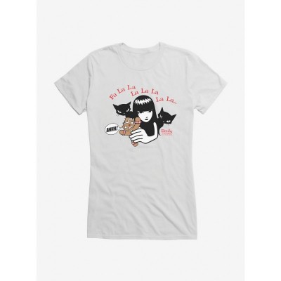 Emily The Strange Angry Angel Junior Girls Cotton T-Shirt