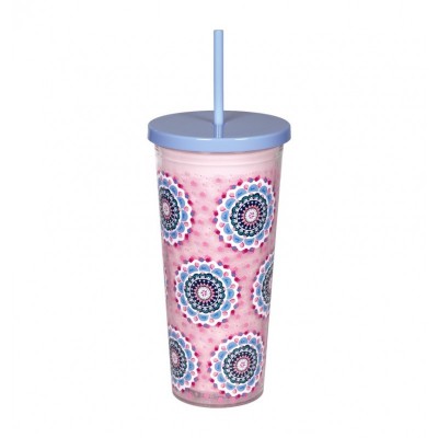 Vera Bradley Luna Double Wall Tumbler with Muggle Magic for Harry Potter Fans